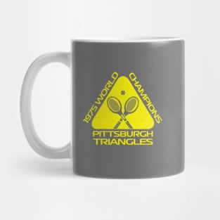 Defunct Pittsburgh Triangles WTT Champs 1975 Mug